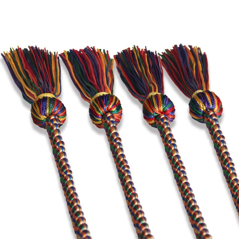 Endea Graduation Double Honor Cord (Rainbow) - Image 4